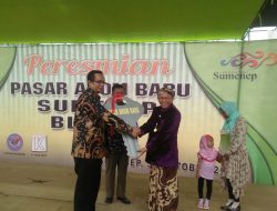 Bupati Sumenep Resmikan Pasar Anom Baru