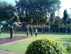 Dalam Rangka Hari Kebangkitan Nasional, Kodim 0827 Sumenep Upacara Bendera.
