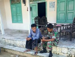 Babinsa Ketawang Daleman – Ganding giatkan komsos di wilayah Binaan‎ ‎