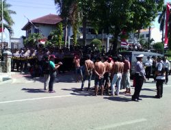 FPRS Lakukan Aksi Demo, Nyoal Kinerja DPR Sumenep Tak Maksimal