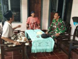 Babinsa Pordapor Koramil Guluk-Guluk Adakan Anjangsana Dengan Tomas 