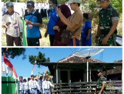 Babinsa Sapeken Koramil 0827/19 Sapeken Giatkan Komsos dan Pemantauan wilayah Binaan