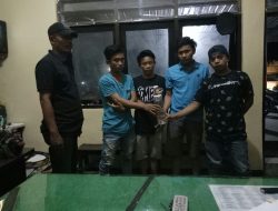 Empat Warga Desa Meddelan Diringkus Polres Sumenep, Saat Pesta Miras