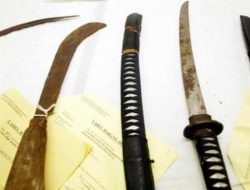 Dalam Dua Hari Ini Kembali Di Ciduk Polisi Karena Kepemilikan Sajam