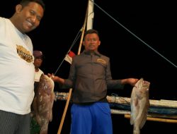 Laut Sumenep Pulau Saebus Jadikan Jajal Mancing Wabup, Hamparan Luas Surganya Ikan