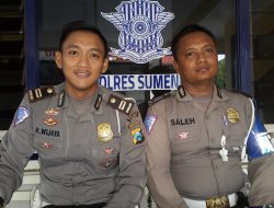 Karakteristik Jalan Berubah, Satlantas Sumenep Imbau pengendara Hati – Hati