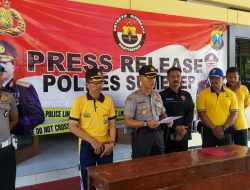 Polres Sumenep 2017 Berhasil Ungkap 6 Kasus Pembunuhan