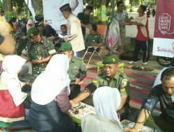 Aksi Peduli Sosial, Babinsa Koramil Kota Ikut Berpartisipasi