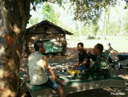 Begini Cara Babinsa Ajak Warganya Untuk Jauhi Narkoba