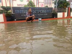 Resapan Air  Dan Pompa Tak Bermamfaat, Malah Banjir Blusukan Ke Kantor Cipta Karya