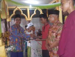 Remas Masjid ARRASYIDI Lalangon Rayakan Maulid, Dan Bagi Santunan Yatim