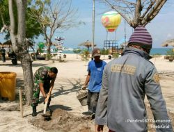 Babinsa Koramil 0827/23 Giligenting Bantu Warga Bangun Musholla