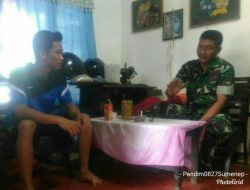 Cegah Penyalahgunaan Narkoba, Babinsa Gapura Kasih Arahan Kepada Warganya