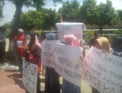 GMNI Gelar Aksi, Dewan Diminta Ikut Serta Tolak Yerussalem Bukan Ibu Kota Israil