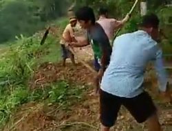 Terjadinya Longsor, Masyarakat Blu’uran Nilai Pemerintah Kurang Prihatin