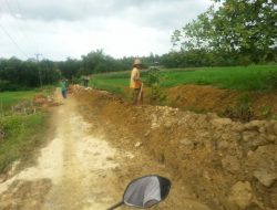 Proyek Siluman Drainase Desa Gunung Kembar Di Soal
