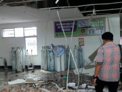 Akibat Diterjang Angin Kencang, Ruang Inap RS Mohammad Noer Pamekasan Ambruk