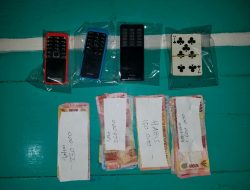 Bertitel Haji Diamankan Polisi Saat Main Judi Remi