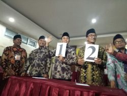 KPUD Pamekasan Umumkan Nomor Urut kedua Paslon Cabup dan Cawabup