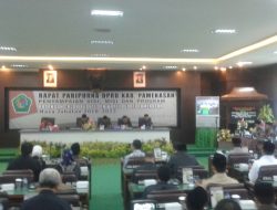 Sidang Istimewa Pemaparan Visi Misi Kedua Paslon Cabup-Cawabup 2018 Pamekasan