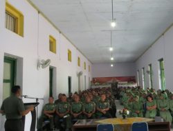 Pengarahan Perdana Letkol Inf Ato Sudiatna Dandim 0827 Sumenep