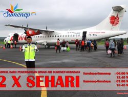 Penerbangan Wings Air Surabaya- Sumenep Tambah Dua Kali Setiap Hari
