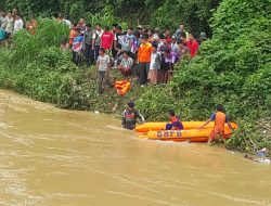 Diduga Pesta Miras, Dua Pemuda Terhanyut Air di Kali Patrean Asta Katandur