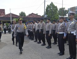 Polres Pamekasan Lakukan Apel Gelar Pasukan Operasi Keselamatan Semiru 2018