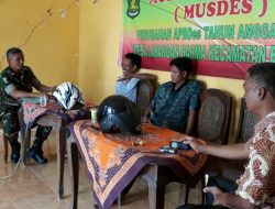 Melalui Silaturahmi Serka Sumarwi Tingkatkan Kebersamaan Dengan Aparat Pemerintah