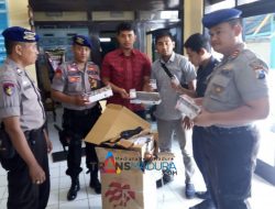 Satpol Airud Polres Sumenep Amankan Ratusan Pres Rokok Ilegal Merek ” Cahaya Pro Mild”