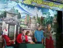 Wabup Hadir Rokat Desa Tanjung  Jadi Bintang Tamu ‘Ludruk Rukun Karya’