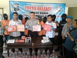 Delapan Tersangka Narkoba Berhasil Diringkus Polres Pamekasan