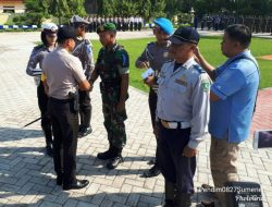 Wujud Sinergitas, Kodim 0827 Apel Gelar Operasi Patuh Semeru 2018 di Mapolres Sumenep