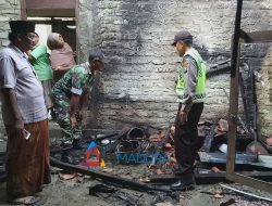 Konsleting Listrik, Dapur Hangus Dilalap Api