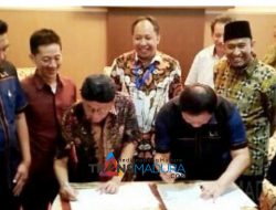 Berinvestasi, Japnas Pusat Menandatangani MoU Dengan Pemkab Sumenep