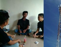 Warga Nyalabu Daya Protes Berdirinya Tower Tak berijin