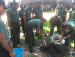 Budidaya Tanaman Holtikultura Oleh Anggota Stafterdim 0827/Sumenep