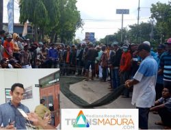 Warga Talango Demo DPRD Sumenep Protes Penggunaan Alat Tangkap Jenis Serka