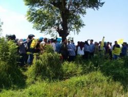 PTUN Jatim Turun Lokasi Sengketa Tanah di Desa Gunggung, Kuasa Hukum Optimis