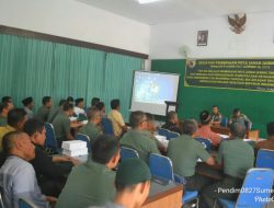 Kodim 0827 Sumenep Terima Kunjungan Tim Wasev  Sterrem 084/BJ