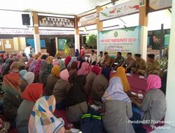 Danramil Dungkek Hadiri Acara Pembukaan dan Penyerahan KKN Riset Partisipatif 2018