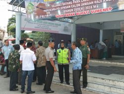 Danramil Kapten Sarkun Hadiri Manasik dan Pelepasan Simbolis Calon Jemaah Haji