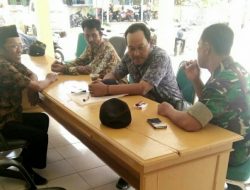 Serka Sulaiman Dengan Sekdes Tonduk Lakukan Koordinasi Pelaksanaan Jum’at Bersih