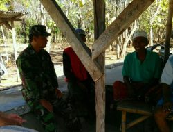 Rutin Komsos, Babinsa Ra’as Jalin Kedekatan Dengan Warga Binaan