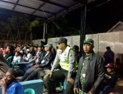 Danramil Hadiri Pertandingan Volly “Granat Cup I” Se-Kawedanan Bluto Plus 2018