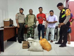 Polsek Pulau Moti Tangkap Pengedar Miras jenis “Cap Tikus”