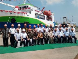 Wabup Sumenep Launching KMP Dharma Bahari Sumekar III Kapasitas 300 Orang