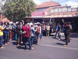 FPGTH Demo Tekan Polres  Pamekasan Tahan Yang Ditetapkan Tersangka