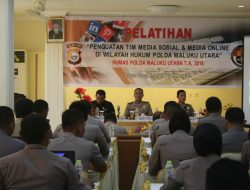 Polda Malut Gelar  Pelatihan Penguatan Media Online