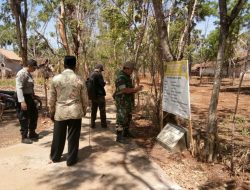 Babinsa Desa Bicabbi Bersama Instansi Terkait, Cek Pembangunan Instruktur Desa